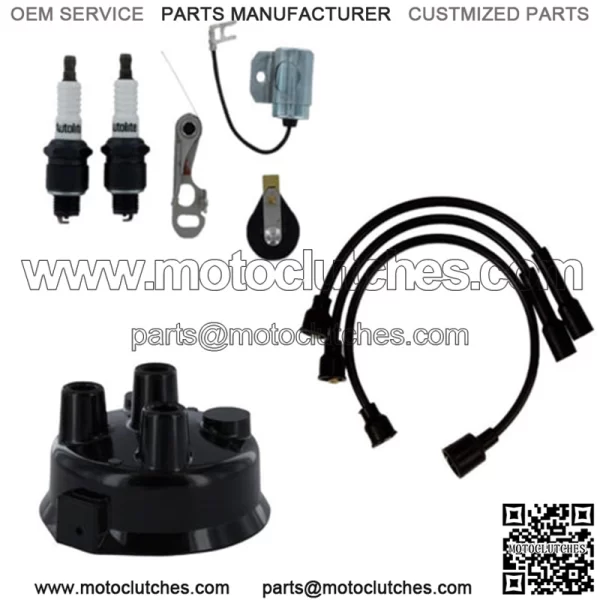 2-Cyl Tractor Ignition Tune Up Kit Fits John Deere M MT 40 320 330 420 430 440