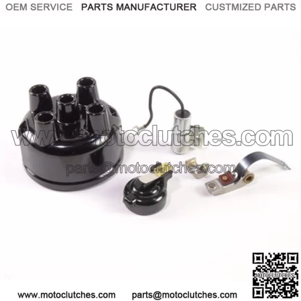 4 Cylinder Distributor Tune-Up (Points, Condenser, Cap, Rotor) Value Pack for IH