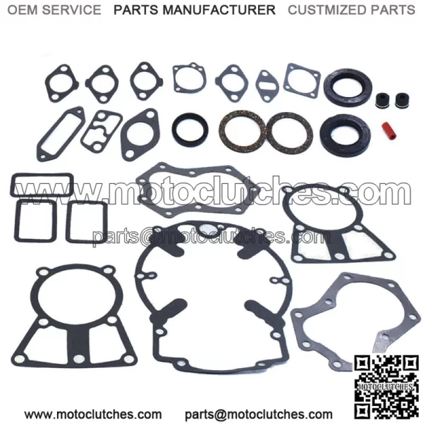 M18 Fits For Kohler M20 KT17 19 21 Replaces 25 755 37-S Gasket Set W/ Seals Kit