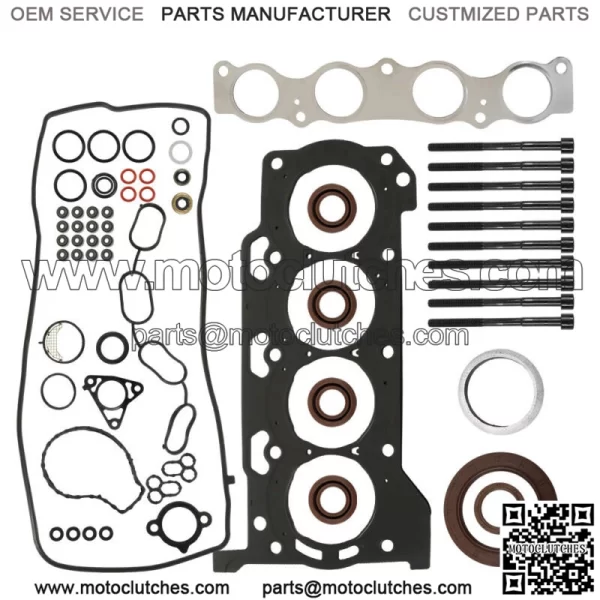 Head Gasket With Bolts Set For 2010-2015 Toyota Prius V Lexus CT200h 1.8L 2ZRFXE