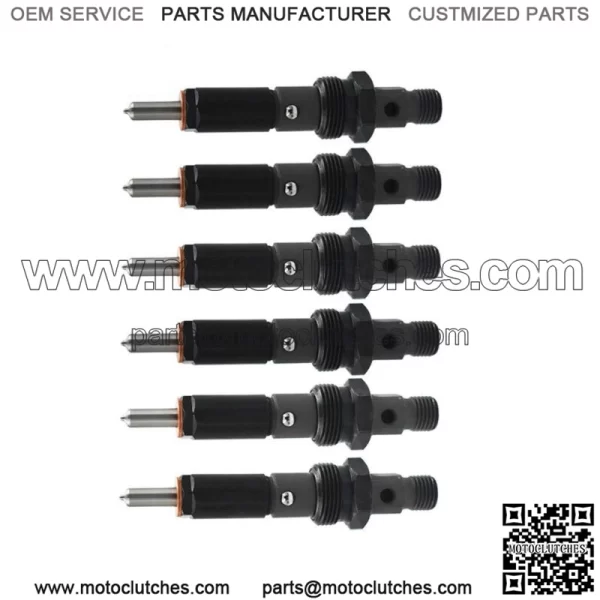 Diesel Fuel Injector Set for 94-98 Dodge Cummins 40-60 HP M14 145 6*14  5.9L