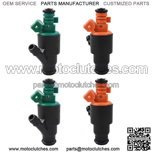 4 PCS Fuel Injector Nozzles 0280150504 0280150502 For 95-2002 Kia Sportage 2.0L