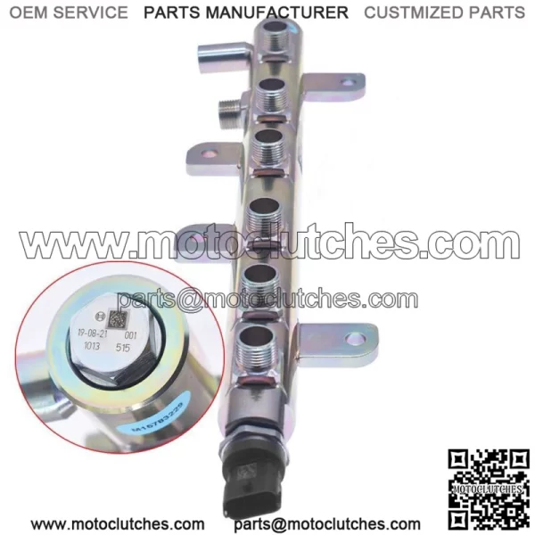 Fuel Rail with Sensor For 2007-2012 Dodge Ram 6.7L Cummins Diesel 0445226044