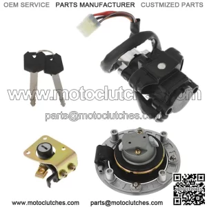 Ignition Switch Gas Cap Cover Seat Lock Key Fit For Suzuki Katana 600 Katana 750