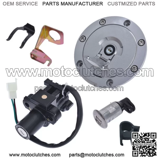 Ignition Switch Fuel Gas Cap Seat Lock For Honda CBR600F4/F4i CBR600RR CBR1100XX