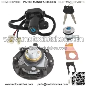 Ignition Switch Gas Cap Lock Key Set For Yamaha R6 2006-2015 FJR1300 2003-2005