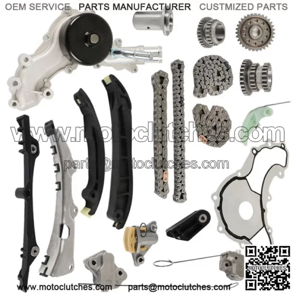 Timing Chain Kit Water Pump For 11-15 Chrysler Dodge Jeep Ram Volkswagen 3.6L V6