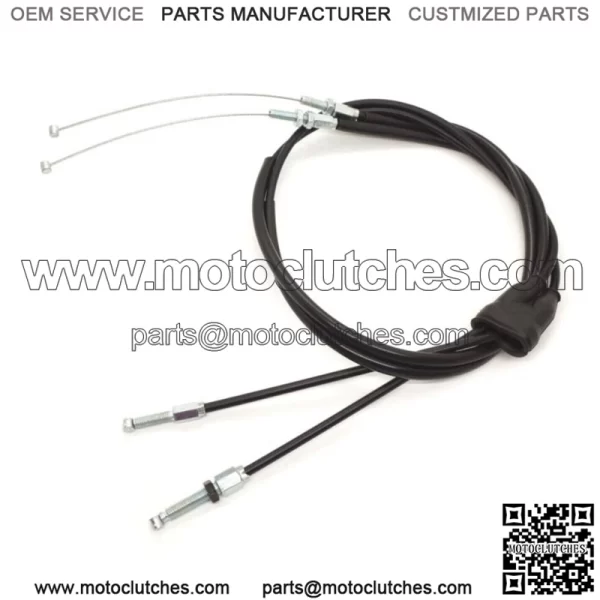 Throttle Cable Push & Pull for Honda CRF250R CRF250X XL250R XR250R CRF450X R (For: Honda)