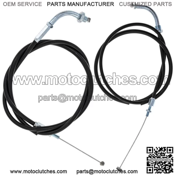 Push Pull Throttle Cable Set for Honda Magna 750 17910-MZ0 17920-MZ5-910 (For: Honda)