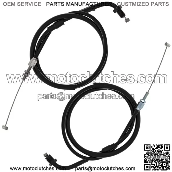 Push Pull Throttle Cable Set Honda CB750SC VF700S 17910-KE5-405 (For: Honda)