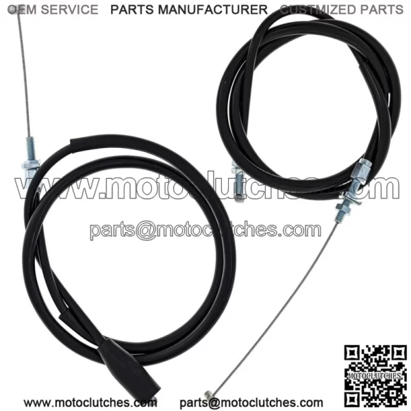 Push Pull Throttle Cable Set for Honda XL250R XR250L 17910-KB7-940 (For: Honda)