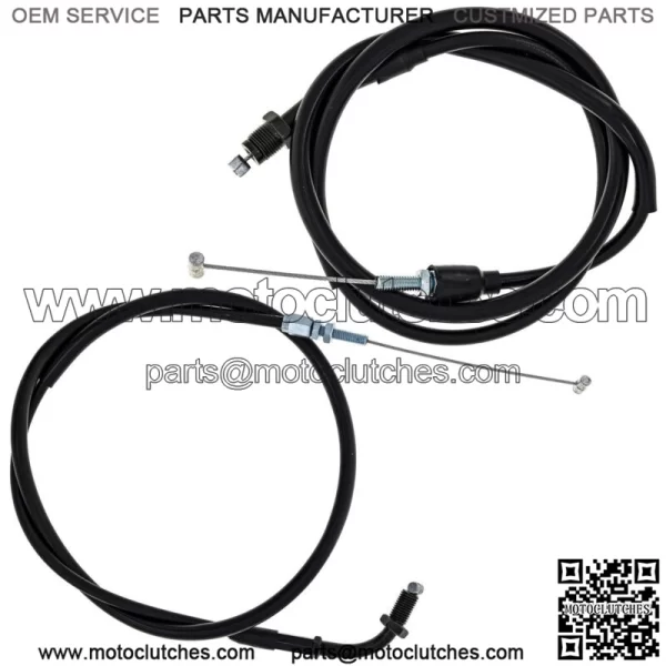 Push Pull Throttle Cable Set for Honda Shadow 1100 VT1100C 17910-MM8-000 (For: Honda)