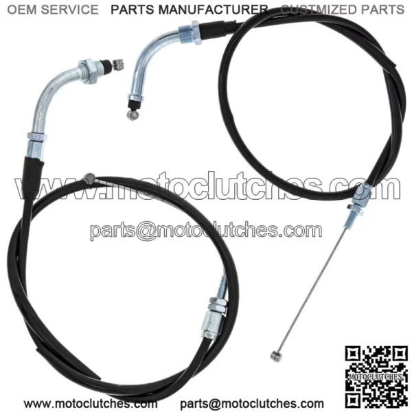 Push Pull Throttle Cable Set for Honda CBR600RR 17910-MFJ-D00 (For: Honda)