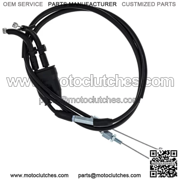 Push Pull Throttle Cable for Yamaha 2009-2014 YZF-R1 14B-26302-01-00 (For: Yamaha)