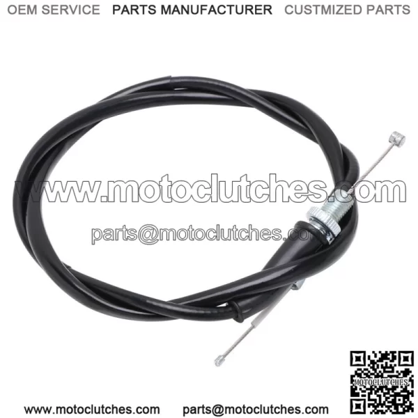 New Motorcycle Throttle Cable For Raptor250 YFM250R 2008-2013 2010 Metal Black (For: Yamaha)