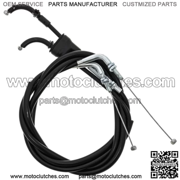 Push Pull Throttle Cable for Suzuki DR650S DR650SE 58300-12D00 58300-12E01 (For: Suzuki)