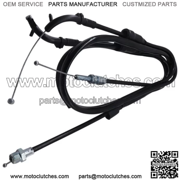 New Throttle Cable For Honda CRF450R CRF450X Suzuki RMZ450 Kawasaki KX250F