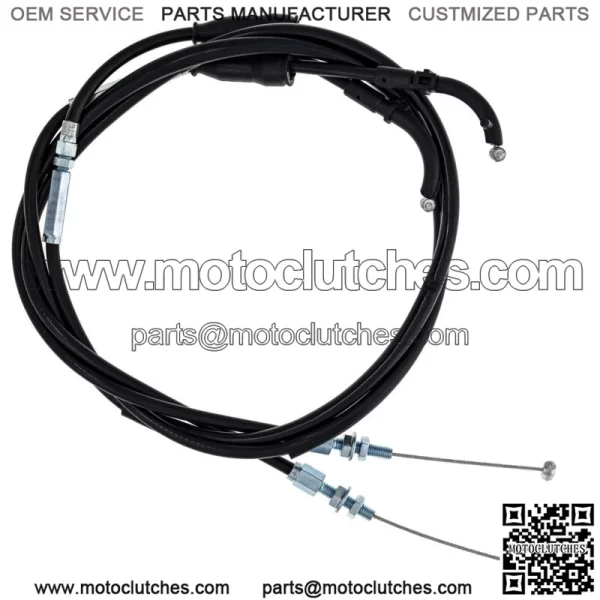 Push Pull Throttle Cable for Kawasaki KX250F Suzuki RMZ250 K5401-20119 (For: Suzuki)