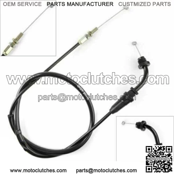 Motor Throttle Cable For Suzuki 85-01 GN250 80-81 GS450E GS550L 58300-38302 U1 (For: Suzuki)