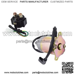 STARTER STARTING MOTOR w/ CABLE RELAY SOLENOID COMBO for Polaris Ranger RZR 170