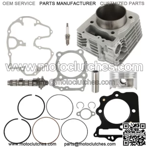 Cylinder Piston Gasket Top End Rebuild Kit Camshaft for Honda TRX400EX 1999-2008