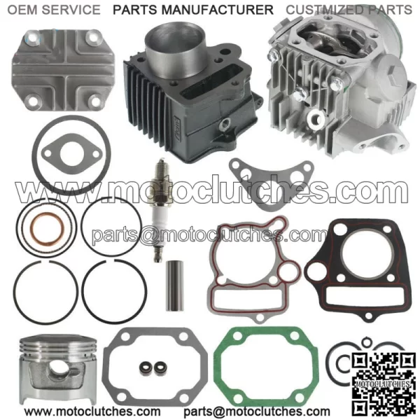 Cylinder Piston Top End Kit for Honda ATC70 CRF70 CT70 C70 TRX70 XR70 S65 70cc