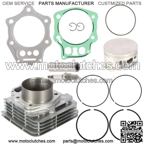 For Honda Foreman 450 Top End Cylinder Piston Gaskets Rebuild Kit 1998-2004