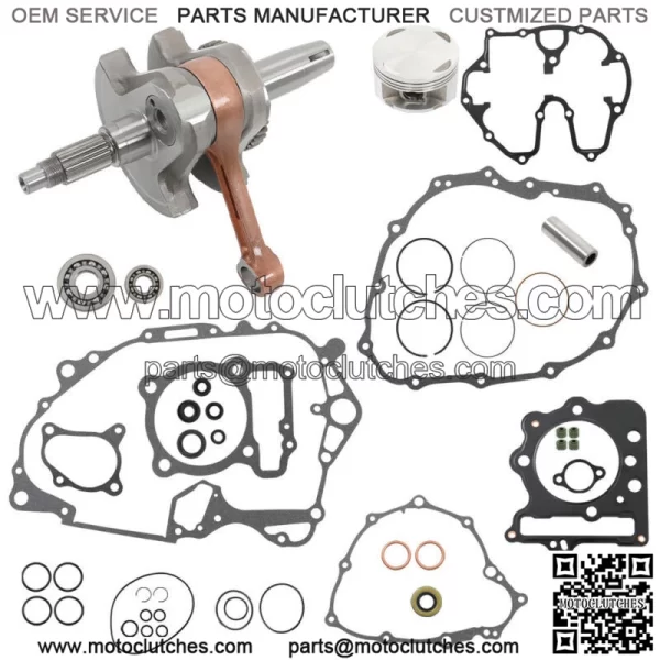 Top Bottom End Engine Rebuild Kit For HONDA TRX 400EX 1999-2004 Crank Piston Kit