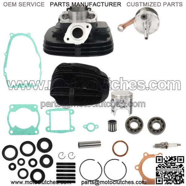 For 1988-2006 Yamaha Blaster 200 YFS Engine Rebuild Kit Crankshaft Cylinder Kit