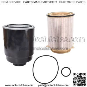 Diesel Fuel Filter Kit For 2013-2017 Dodge Ram 6.7L Cummins 2500 3500 4500 5500
