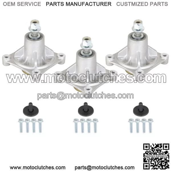 3 Set Deck Spindle Fits For Hustler 36 42 52 Inch Deck Raptor Limited 604214