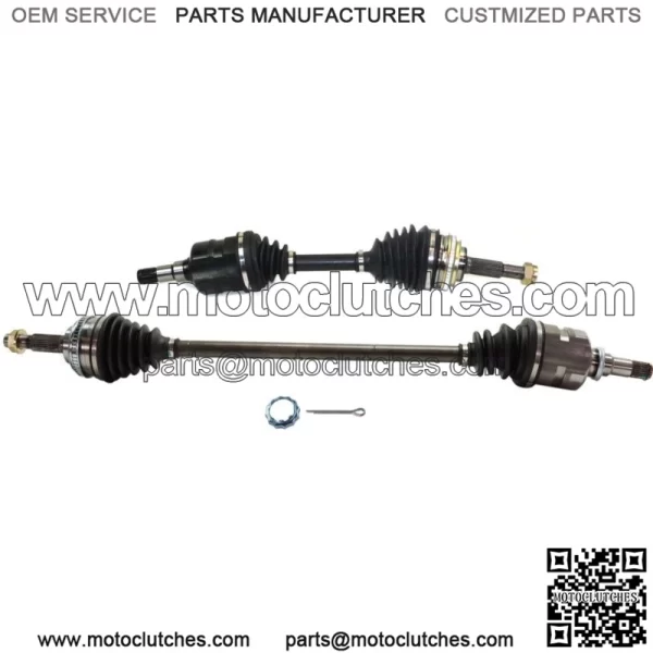 Front CV Half Shaft Axle Set For 93-02 Toyota Corolla Celica 93-97 Geo Prizm FWD (For: Toyota)