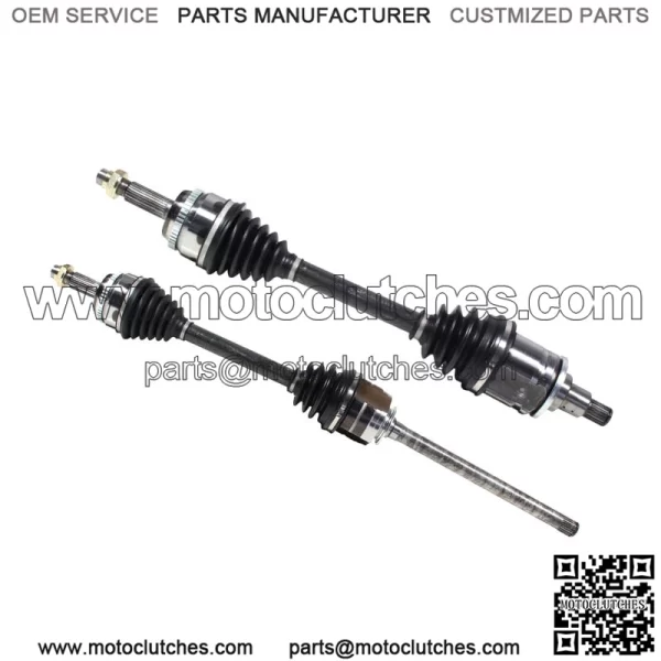 Front LH & RH Pair CV Axle Shaft For Toyota Highlander 3.5L V6 AWD 2008-2013 (For: Toyota)