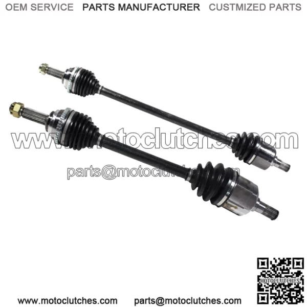 Front Driver & Passenger Pair CV Axle Shaft For Toyota Yaris FWD 2007-2014 (For: Toyota)