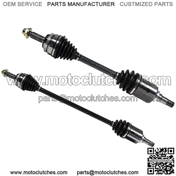 Front Driver & Passenger Pair CV Axle Shaft For Toyota Corolla Auto Trans 03-08 (For: Toyota)