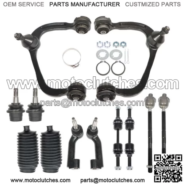 2WD 12pc Front Control Arms Suspension Kit For 2009 2010 2011 - 2014 Ford F-150