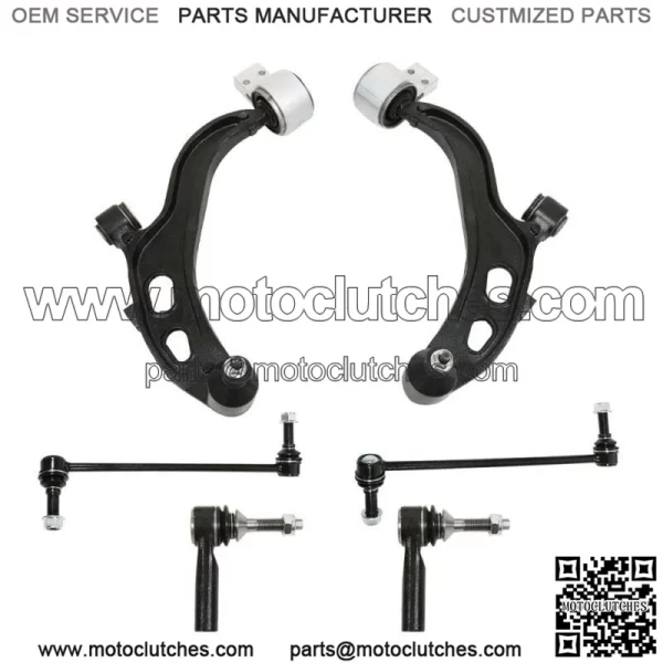 For 2013-2018 Ford Taurus 2013-2016 Lincoln MKS MKT Front Lower Control Arm 6Pcs