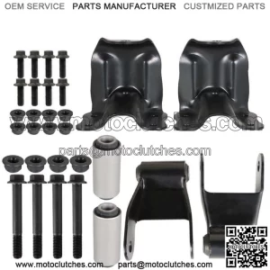 For 1983-2008 Ford Ranger Rear Hanger and Shackle Kit Replaces 722-001 & 722-010
