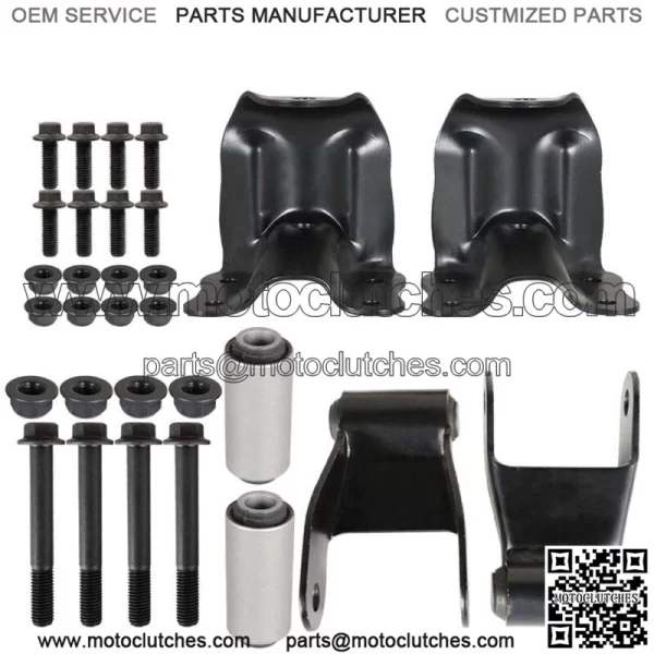 For 1983-2008 Ford Ranger Rear Hanger and Shackle Kit Replaces 722-001 & 722-010