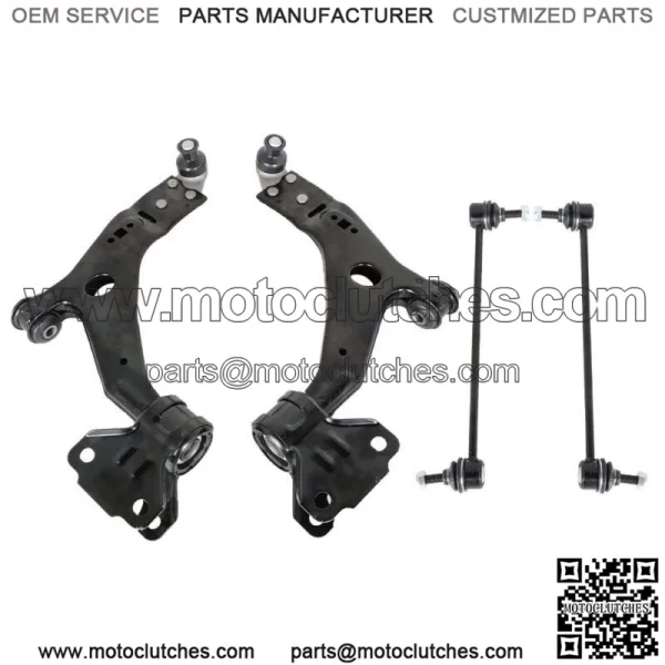 For 2013 - 2015 Ford Escape 4PC Front Lower Control Arm Ball Joint Sway Bar Link