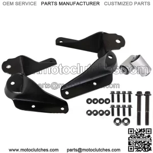 For 1980-1996 Ford F150 Front Leaf Spring Shackle Bracket Repair Kit Pair Set