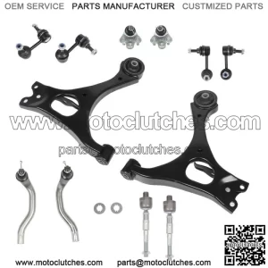 For Honda Civic 1.8L Control Arm Ball Joint Sway Bar TieRod Kit Non-Si Model 12X