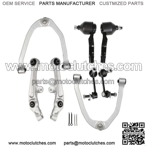 For 2003-07 Infiniti G35 03-09 Nissan 350Z Front Control Arms Tierods Sway Bars