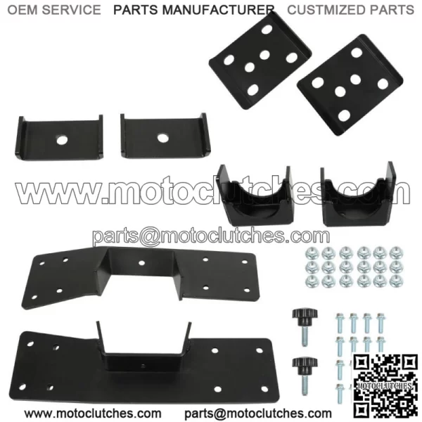 For 1999-2006 Silverado & Sierra 1500 6" Rear Axle Lowering C Notch & Flip Kit