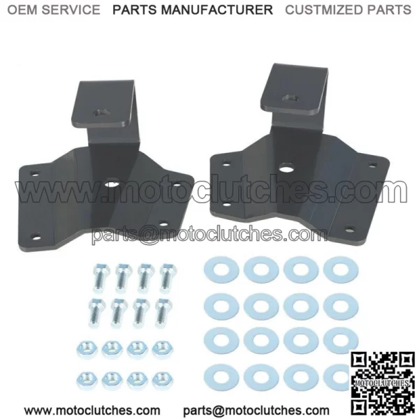 For 1999-2006 Chevy GMC 1500 Pickup Truck 2" Rear Axle Drop Hangers Lowering Kit