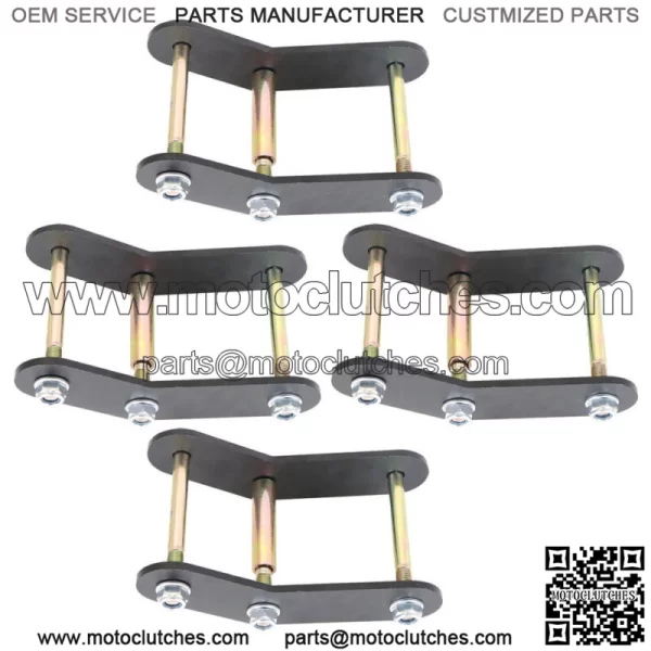 For 1987-1995 Jeep Wrangler YJ  4pcs 1.5" Front & Rear Level Lift Kit Shackles