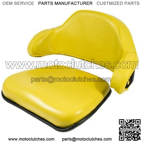 2 Piece Yellow Seat Cushion Set Fits John Deere 2030 2040 2440 2640 2350 2550 Fi