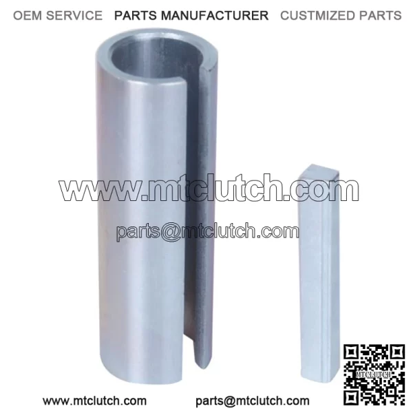 3/4" to 1" Gas Engine Pulley Crankshaft Sleeve Adapter with Step Keys - Image 3