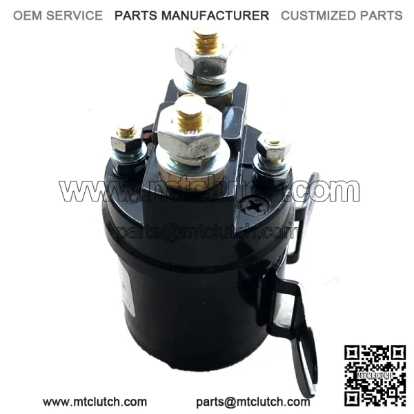 Golf Cart G2-G16 12V Gas 4-Stroke Solenoid Valve-Black - Image 2
