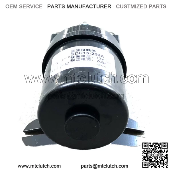 Golf Cart G2-G16 12V Gas 4-Stroke Solenoid Valve-Black - Image 3